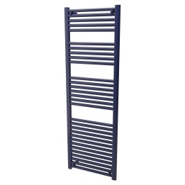 500mm  x 1500mm Straight Sapphire Blue Heated Bathroom Towel Rail
