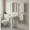 400mm (w) x 1200mm (h) Straight Stone Towel Rail - closeup