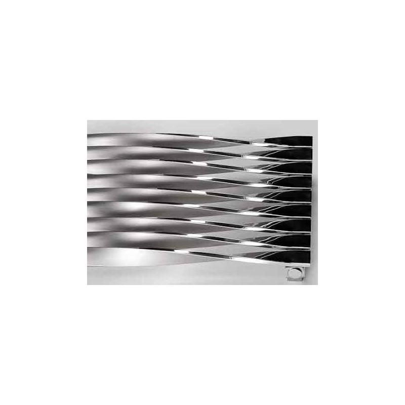 Aeon "Twister" Designer Brushed & Polished Stainless Steel Radiator (9 Sizes)