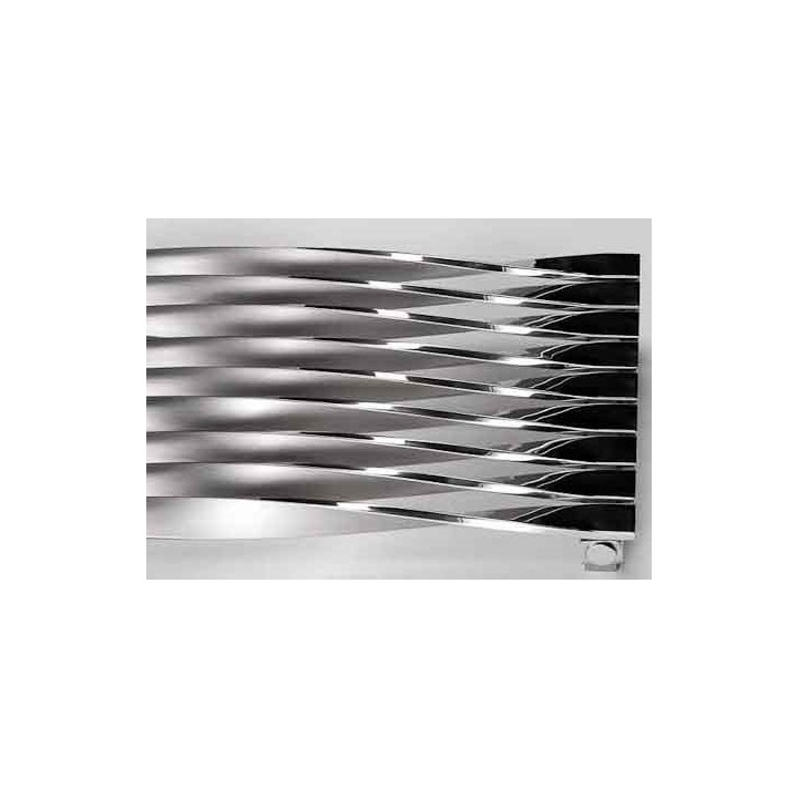 Aeon "Twister" Designer Brushed & Polished Stainless Steel Radiator (9 Sizes)