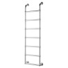 500mm (w) x 1600mm (h) Hastings Chrome Traditional Wall Mounted Towel Rail Radiator