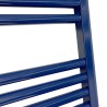 500mm (w) x 800mm (h) Sapphire Blue Towel Rail - Close Up