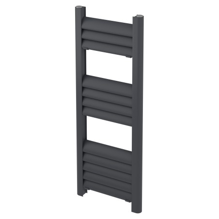 300mm (w) x 800mm (h) Evolve Anthracite Heated Towel Rail