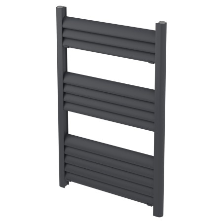 500mm (w) x 800mm (h) Evolve Anthracite Heated Towel Rail