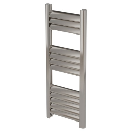 300mm (w) x 800mm (h) Evolve Polished Anodised Aluminium Heated Towel Rail
