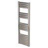 300mm (w) x 1000mm (h) Evolve Polished Anodised Aluminium Heated Towel Rail