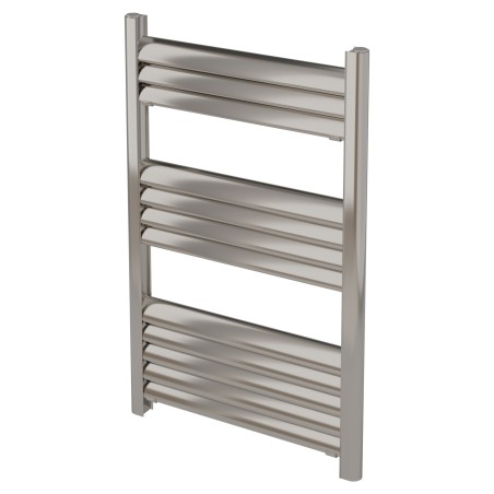 500mm (w) x 800mm (h) Evolve Polished Anodised Aluminium Heated Towel Rail