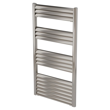 500mm (w) x 1000mm (h) Evolve Polished Anodised Aluminium Heated Towel Rail
