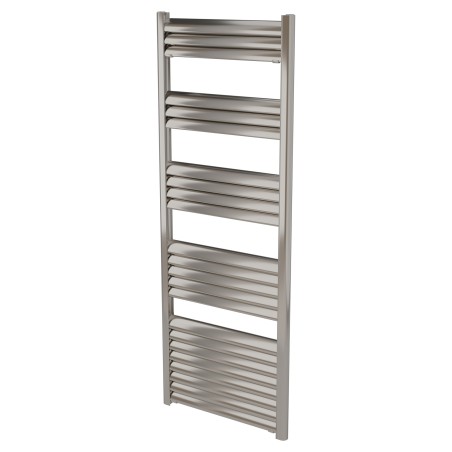500mm (w) x 1400mm (h) Evolve Polished Anodised Aluminium Heated Towel Rail