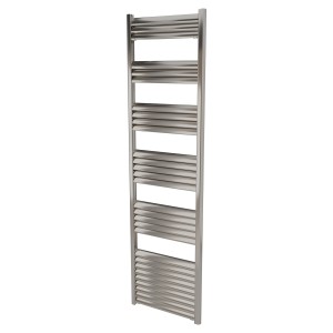 500mm (w) x 1800mm (h) Evolve Polished Anodised Aluminium Heated Towel Rail