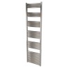 500mm (w) x 1800mm (h) Evolve Polished Anodised Aluminium Heated Towel Rail