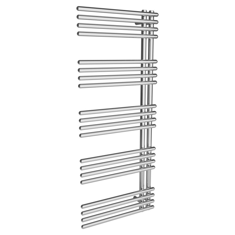 500mm (w) x 1200mm (h) Avantis Chrome Heated Towel Rail
