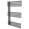 500mm (w) x 800mm (h) Avantis Anthracite Heated Towel Rail
