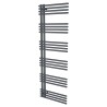 500mm (w) x 1500mm (h) Avantis Anthracite Heated Towel Rail