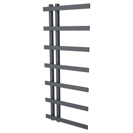 500mm (w) x 1200mm (h) Darley Anthracite Heated Towel Rail