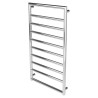 500mm (w) x 900mm (h) Trevino Chrome Heated Towel Rail