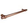 600mm (w) Round Ball Joint Tradtional Heated Electric Towel Bars (5 Colours)