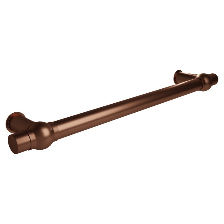 600mm (w) Round Ball Joint Tradtional Heated Electric Towel Bars (5 Colours)