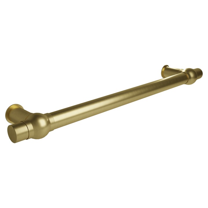 600mm (w) Round Ball Joint Tradtional Heated Electric Towel Bars (5 Colours)