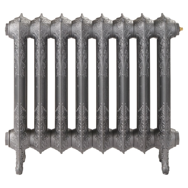 Soloman 2 Column 560mm (H) Traditional Victorian Cast Iron Radiator - Insitu