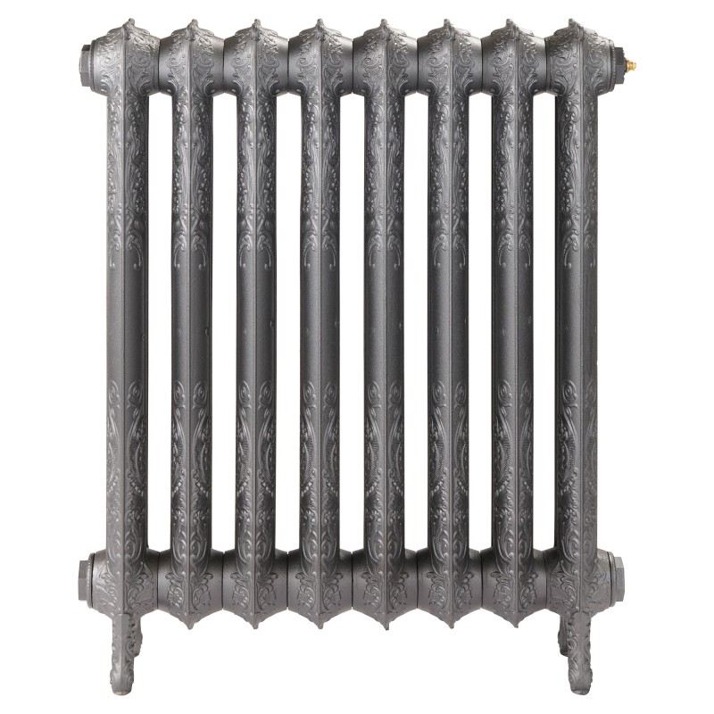 Soloman 2 Column 760mm (H) Traditional Victorian Cast Iron Radiator - Insitu