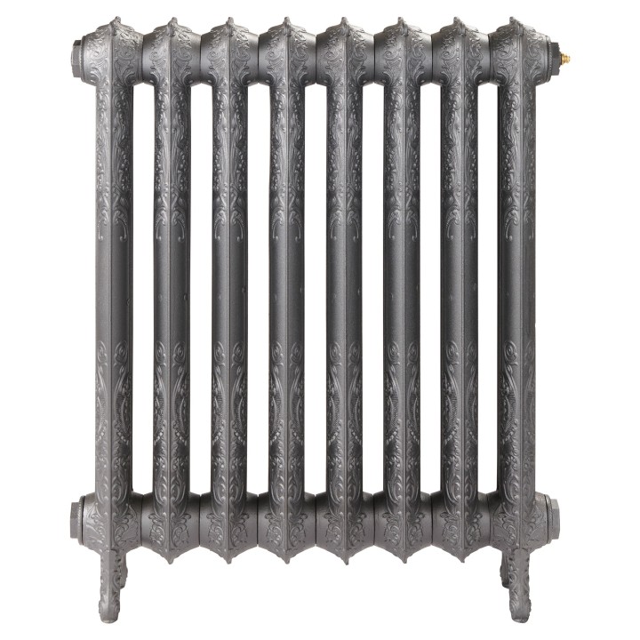 Soloman 2 Column 760mm (H) Traditional Victorian Cast Iron Radiator - Insitu