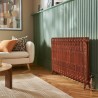 570mm(h) Shelby 2 Column Ornate Cast Iron Radiator