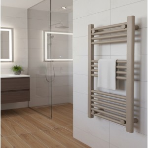 600mm (w) x 800mm (h) Straight Stone Electric Towel Rail (Single Heat or Thermostatic Option)