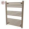 600mm  x 800mm  Straight Stone Heated Bathroom Towel Rail