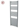 500mm  x 1500mm  Straight Silver Grey Heated Bathroom Towel Rail