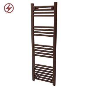 400mm (w) x 1200mm (h) Straight Mocha Electric Towel Rail (Single Heat or Thermostatic Option)