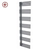 500mm (w) x 1800mm (h) Avantis Anthracite Heated Towel Rail