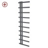 500mm (w) x 1800mm (h) Darley Anthracite Heated Towel Rail