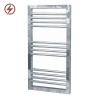 500mm (w) x 900mm (h) Seren Chrome Heated Towel Rail