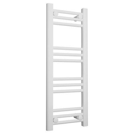 300mm  x 800mm  Straight White Heated Bathroom Towel Rail
