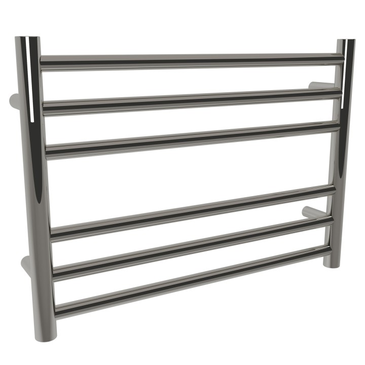 600mm  x 430mm  Polished Straight Stainless Steel Towel Rail