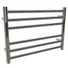 600mm  x 430mm  Polished Straight Stainless Steel Towel Rail