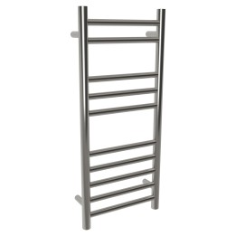 350mm  x 800mm  Brushed Straight Stainless Steel Towel Rail