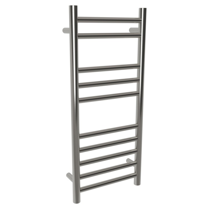 350mm  x 800mm  Brushed Straight Stainless Steel Towel Rail