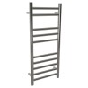 350mm  x 800mm  Brushed Straight Stainless Steel Towel Rail