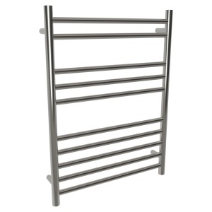 600mm (w) x 800mm (h) Brushed Straight Stainless Steel Towel Rail