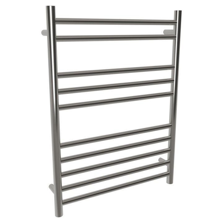 600mm  x 800mm  Brushed Straight Stainless Steel Towel Rail