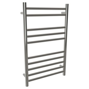 500mm (w) x 800mm (h) Brushed Straight Stainless Steel Towel Rail