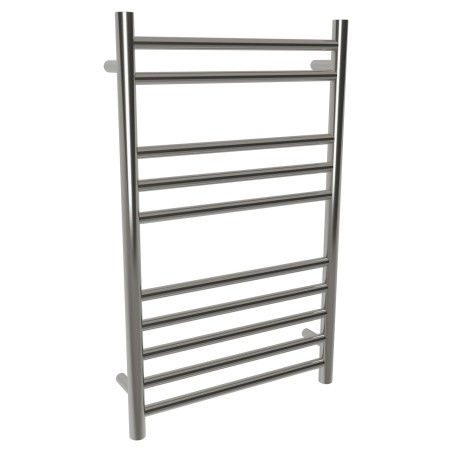 500mm  x 800mm  Brushed Straight Stainless Steel Towel Rail