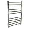 500mm  x 800mm  Brushed Straight Stainless Steel Towel Rail