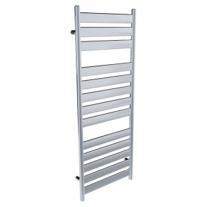 500mm (w) x 1300mm (h) Ruthin Chrome Designer Towel Rail