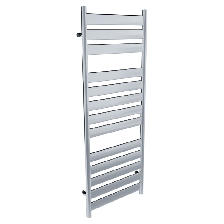 500mm (w) x 1300mm (h) Ruthin Chrome Heated Towel Rail
