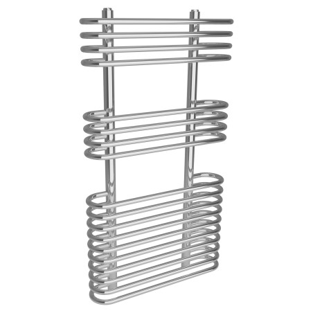 500mm (w) x 900mm (h) Neath Chrome Heated Towel Rail