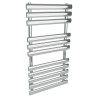 500mm (w) x 930mm (h) Brecon Chrome Oval Tube Towel Rail