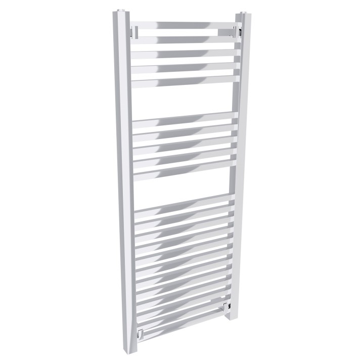 500mm (w) x 1200mm (h) Atlas Chrome Heated Towel Rail